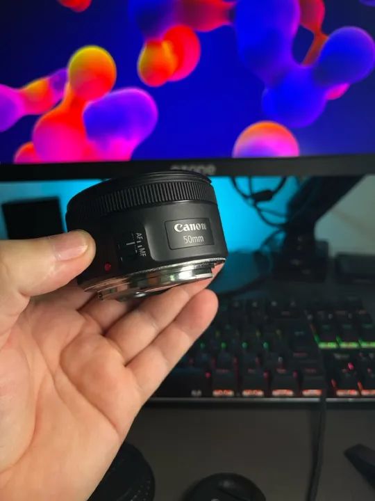 Lente Canon EF 50mm f/1.8 STM