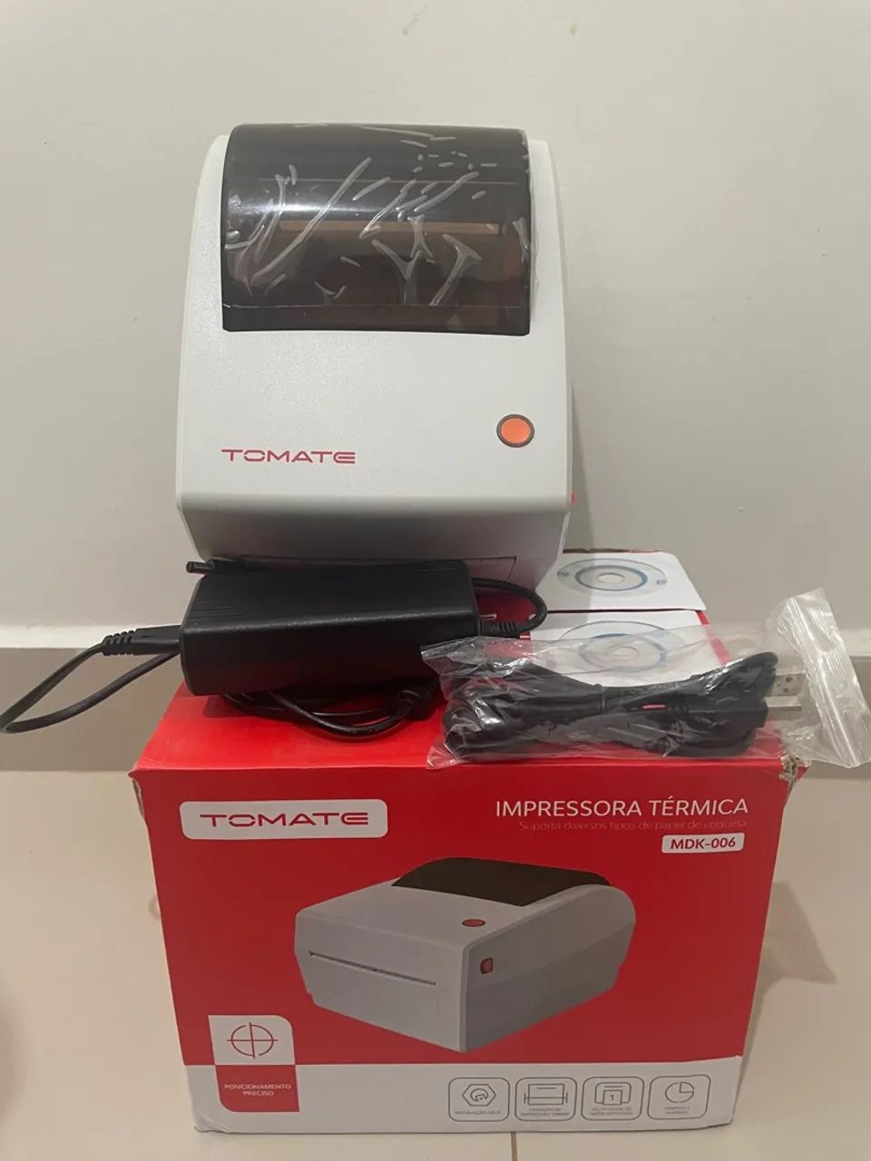 Impressora Térmica para Etiquetas - Tomate MDK-006