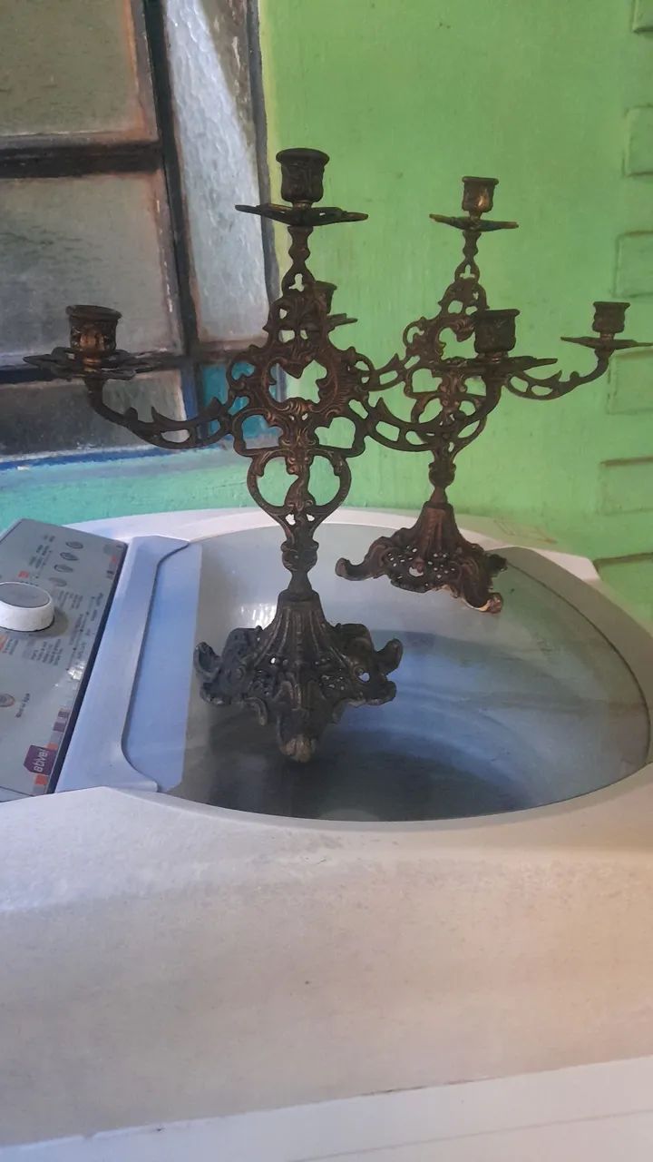 castesais 3 velas metal