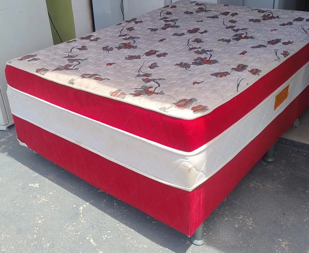 Cama Box Casal de mola. Faço a entrega *  - Foto 2