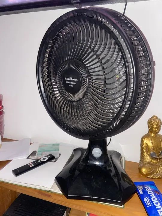 Ventilador de Mesa Britânia 60W Turbo
