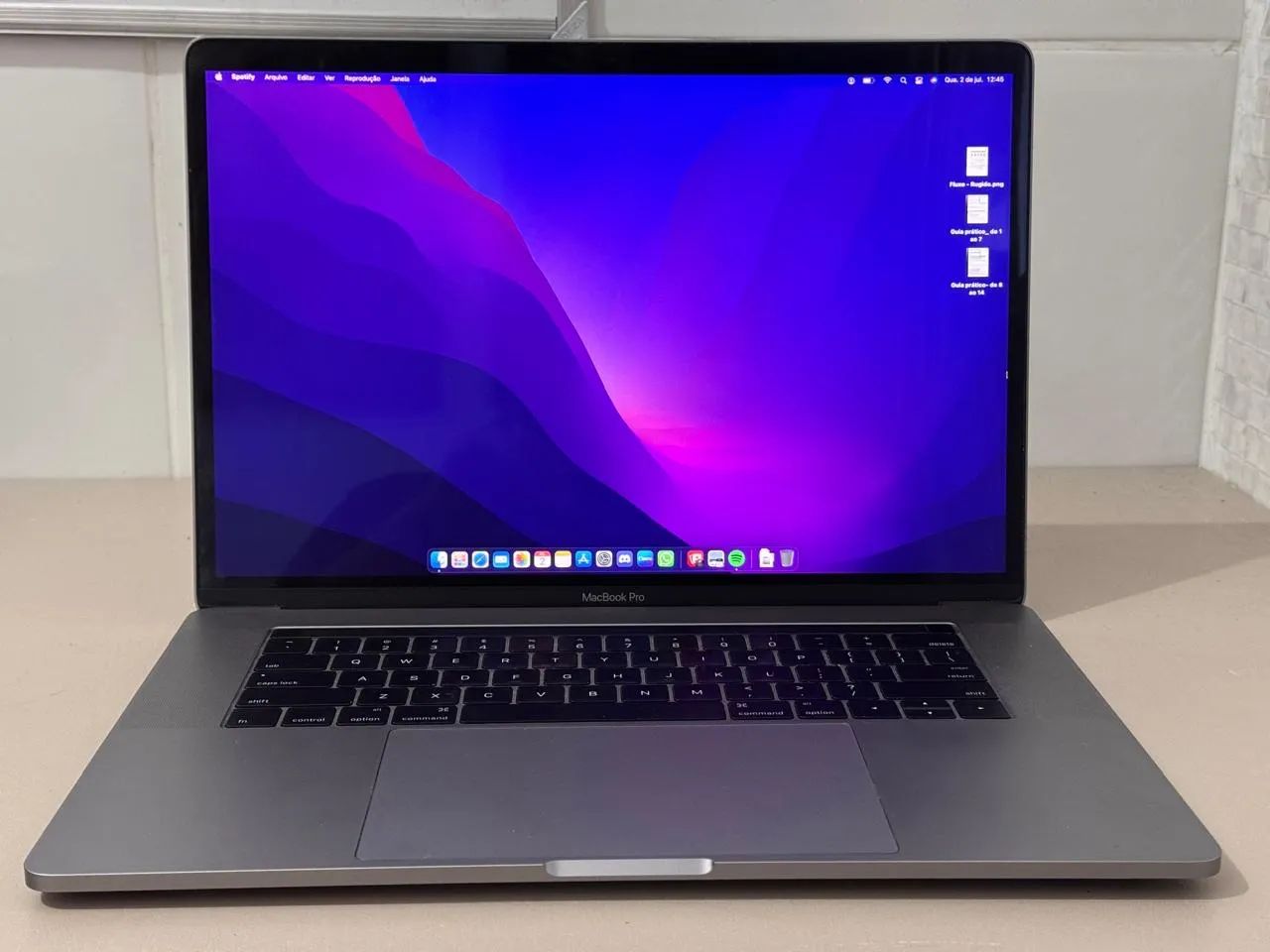 MacBook Pro 2016- com Touch Bar 