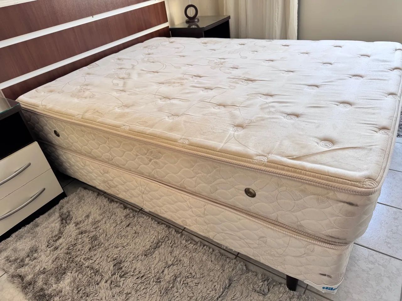 Cama colchão + base colchão  - Foto 2