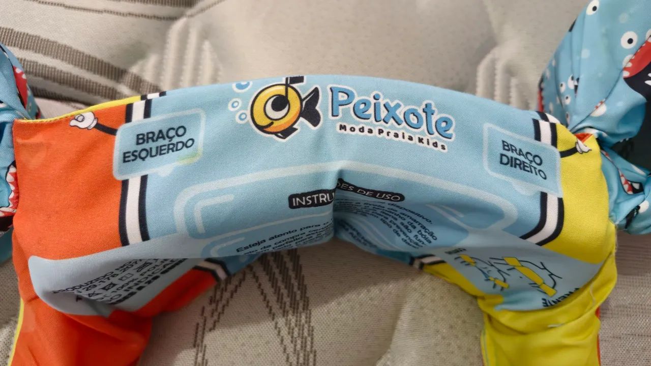 Boia de braço infantil - Monstros divertidos, marca peixote - Foto 4