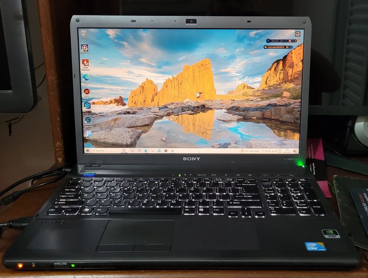 NOTEBOOK SONY VAIO CORE I7 - 17" <br>
