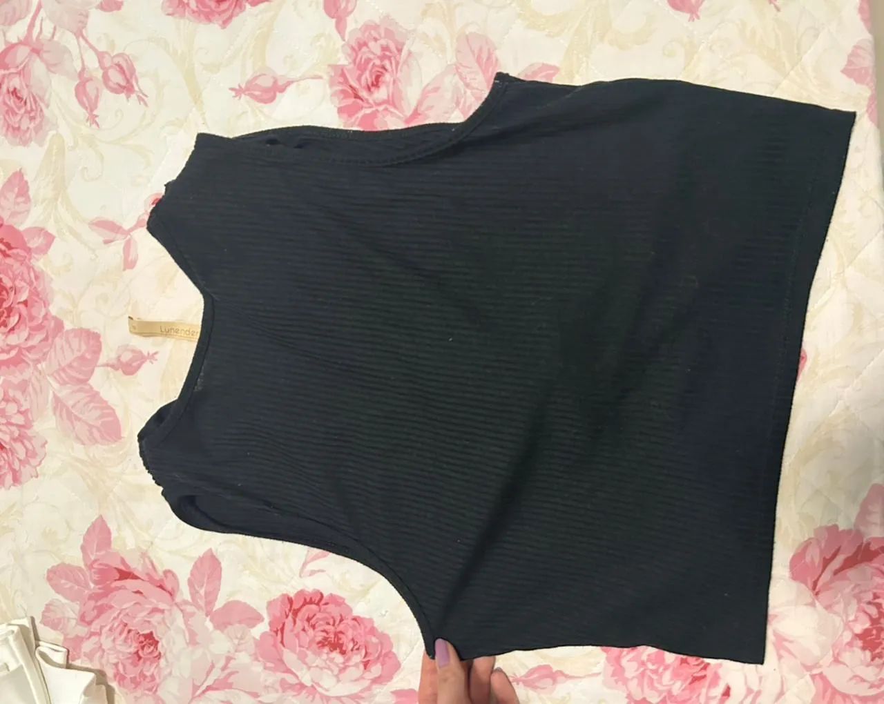 Blusa Cropped Preta da Polo Wear - Foto 2