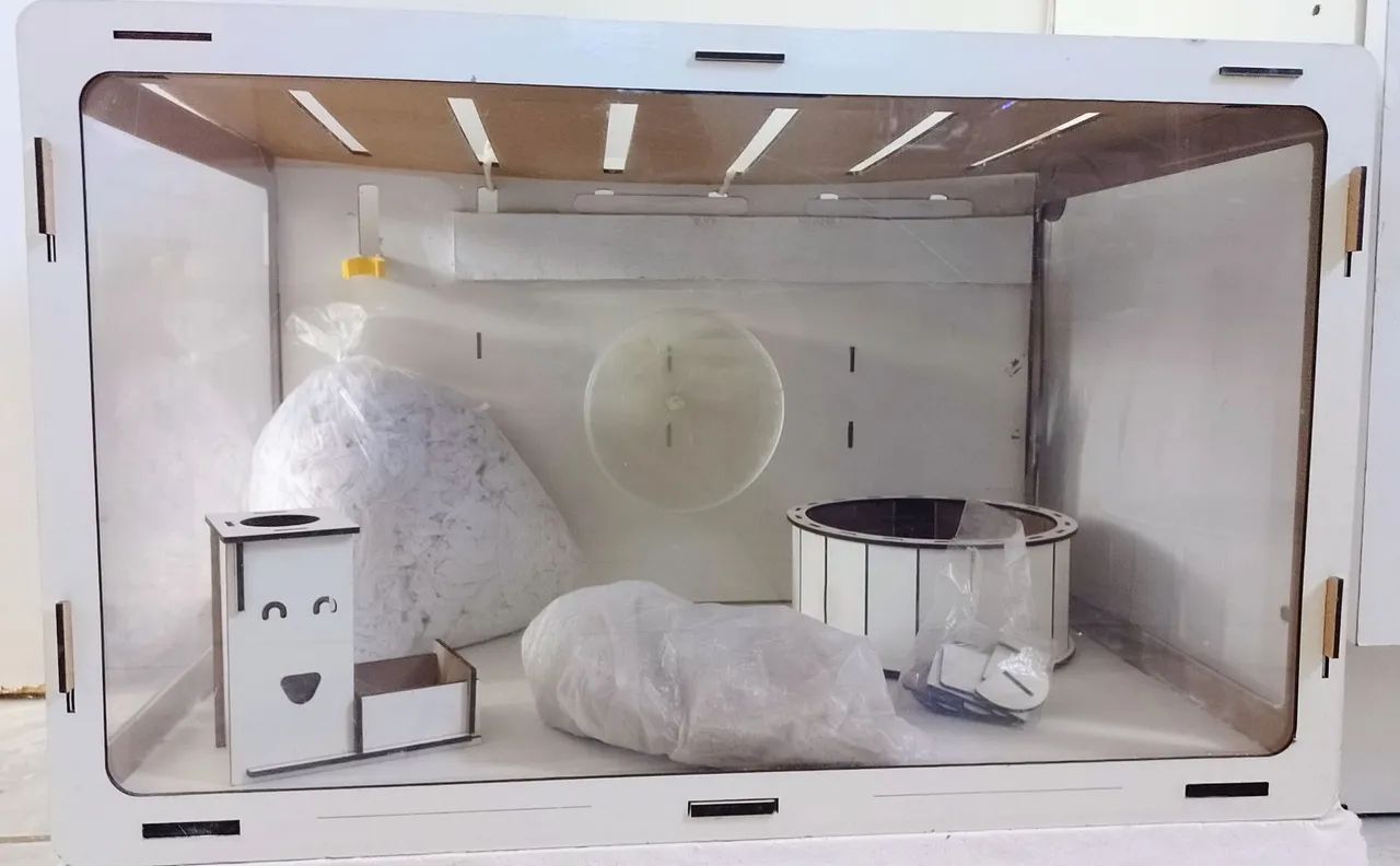 TERRÁRIO Hamster,  com Acessórios- LEIA O ANÚNCIO. - Foto 3