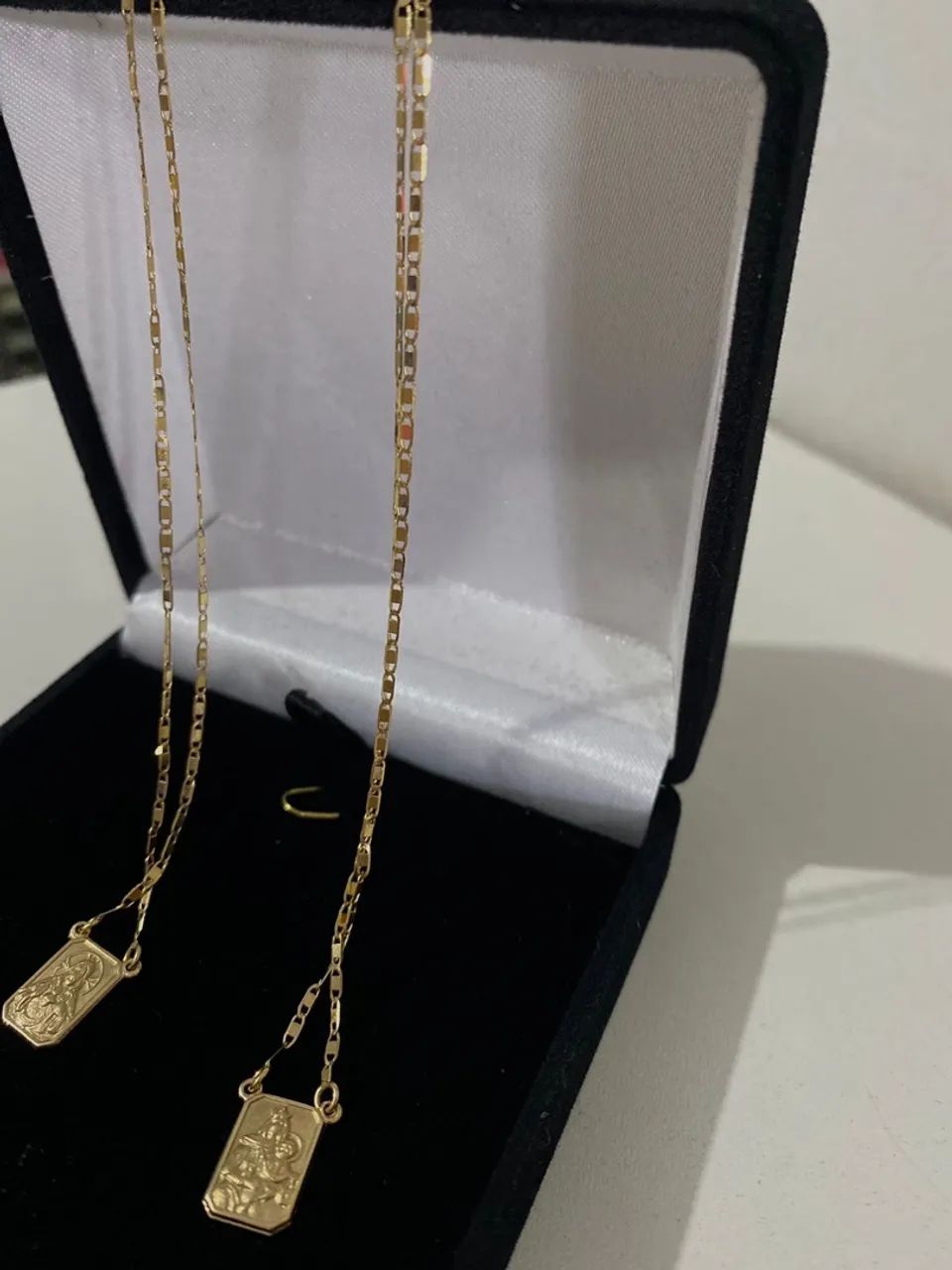 Escapulário em ouro 18k - Foto 2