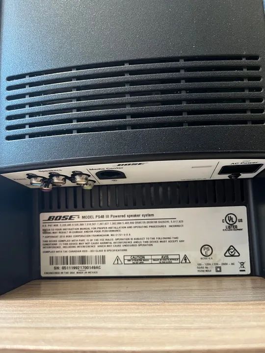 Bose Lifestyle V35 Black 5.1 Channel - Home Theater System
