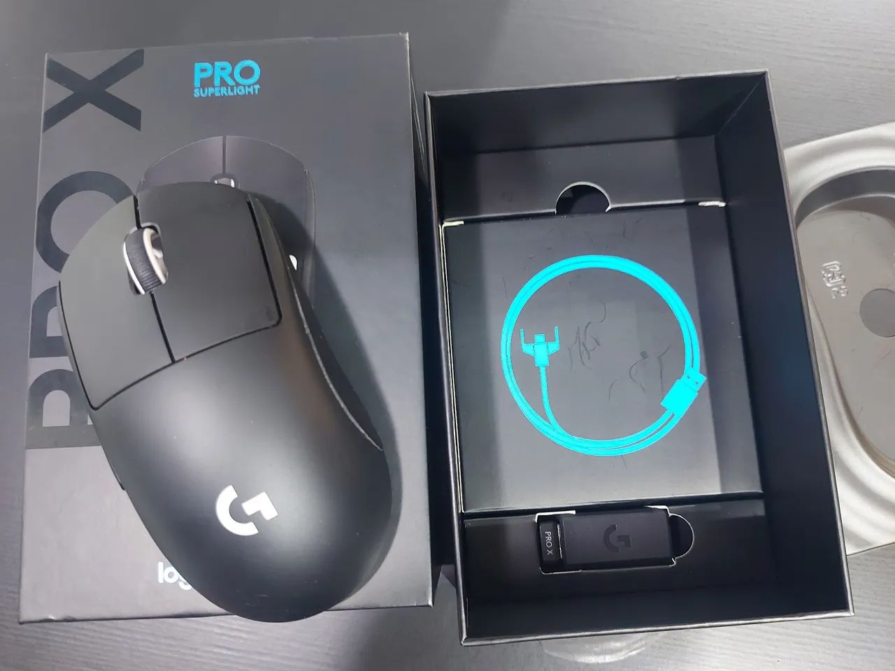 Mouse gamer sem fio Logitech G Pro X - Foto 3