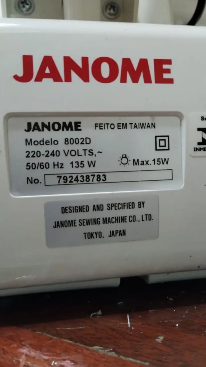 Overloque Janome 8002D - Costura Industrial - Foto 2