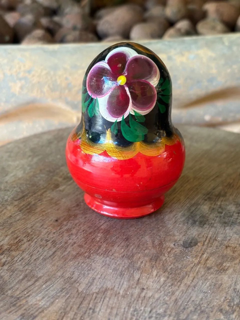 Conjunto de Bonecas Russas Matryoshka Pintadas à Mão - Foto 4