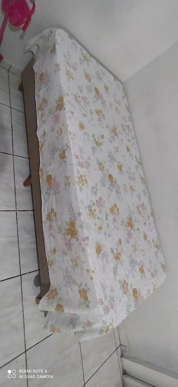 Cama Box com Camada de Casal