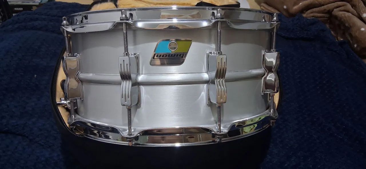 Caixa Ludwig Acrolite | LM405C | 14x6,5  ( ñ pearl, mapex, DW, JC)