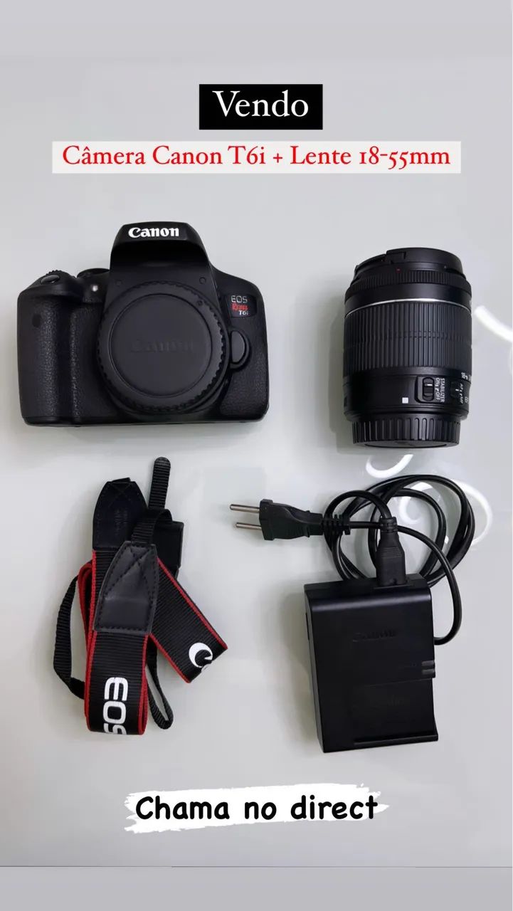 Canon T6i Camera64318752539906120