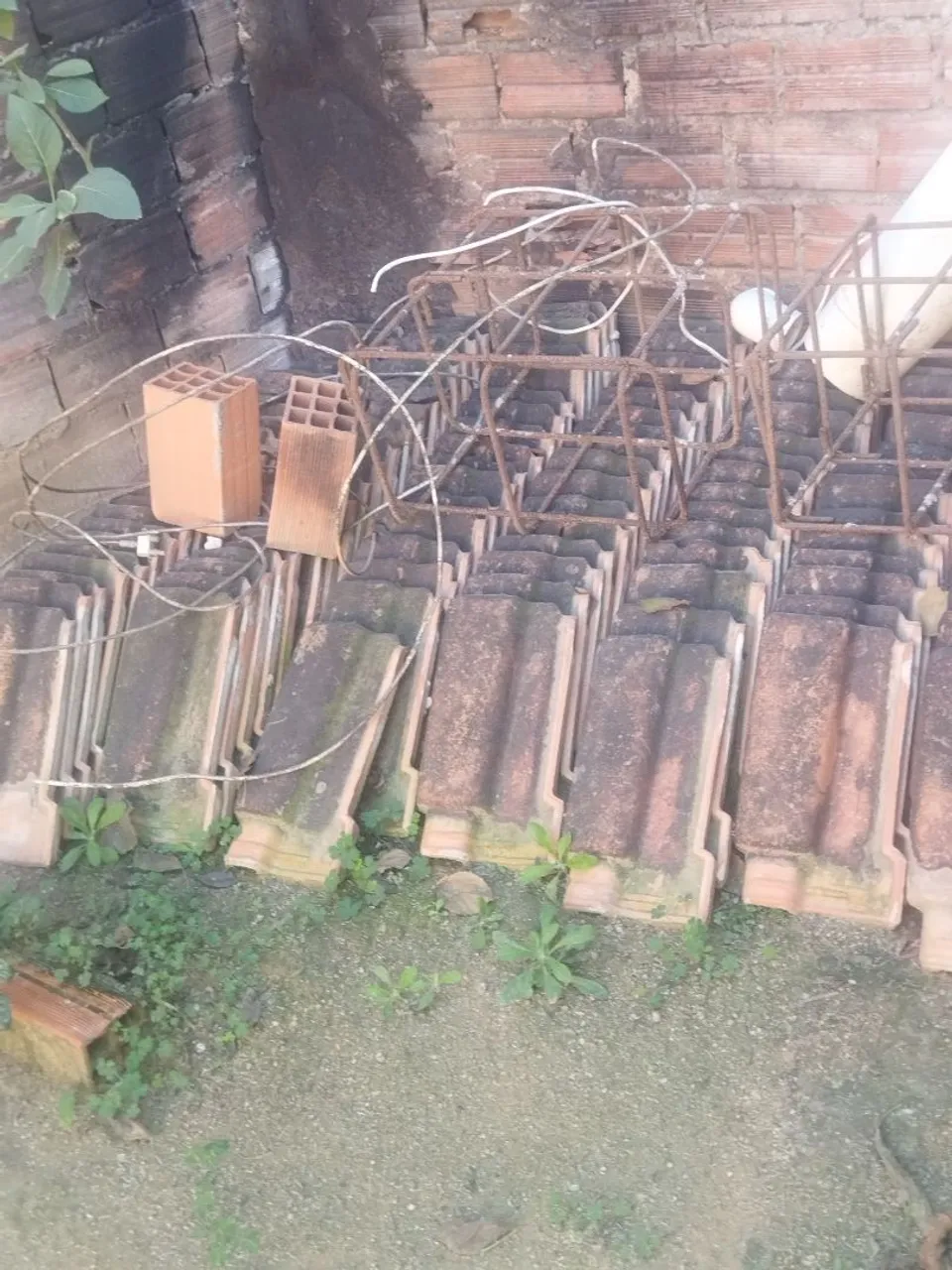 Telhas usadas para construção