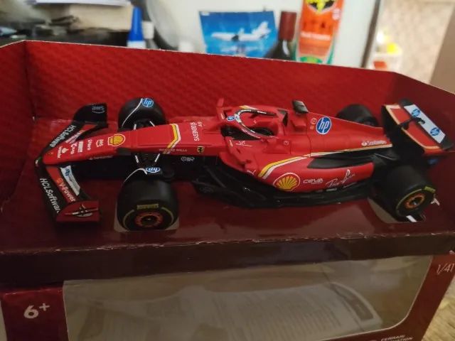 miniatura da Ferrari Formula 1 da coleção Shell V Power - Foto 2