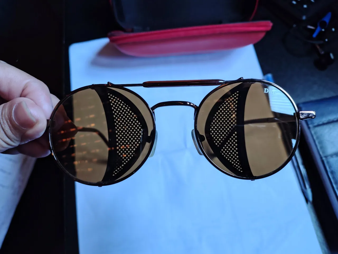 Óculos de Sol Dior Redondos - Estilo e Sofisticação