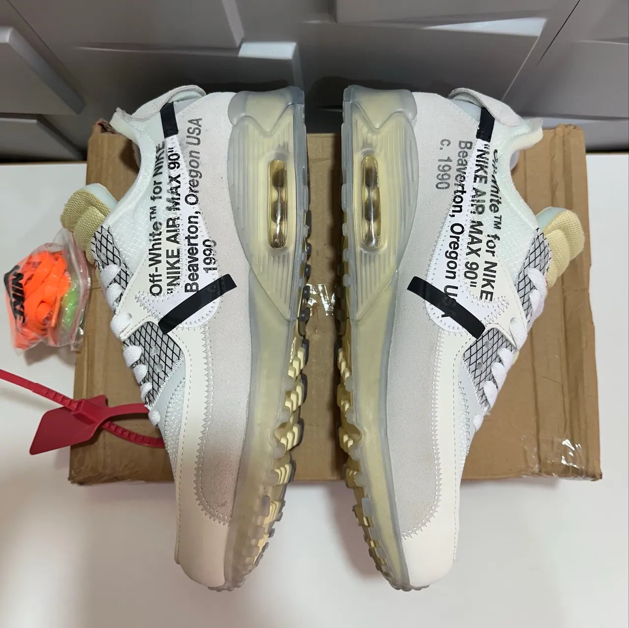 Nike Air max 90 x Off White The Ten 41 - Foto 4