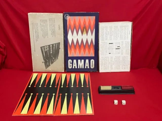 Brinquedo Jogo de Tabuleiro Camão Antigo 