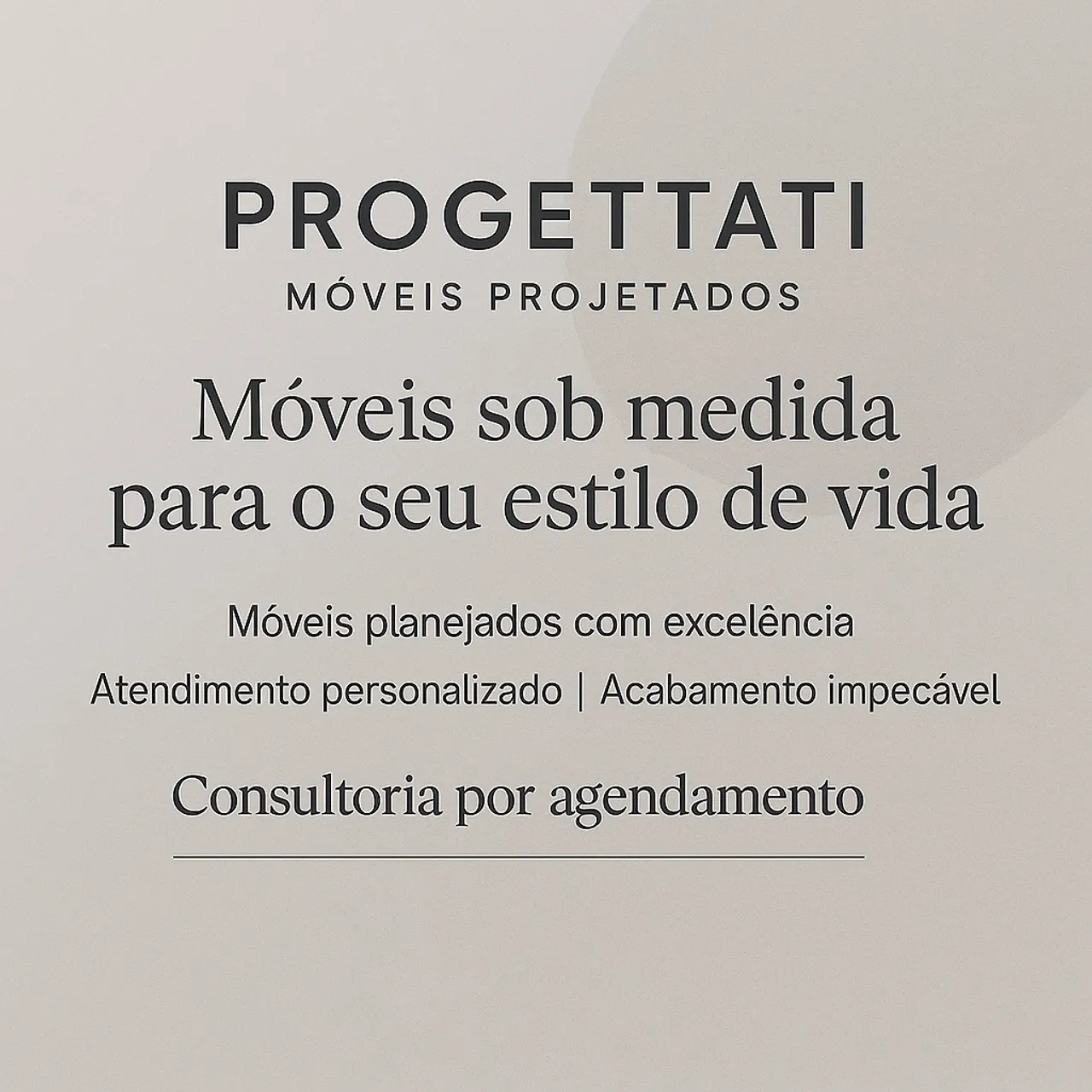 PROGETTATI - Móveis Projetados