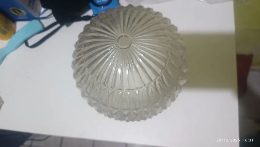 Globo de vidro luminária - Foto 2