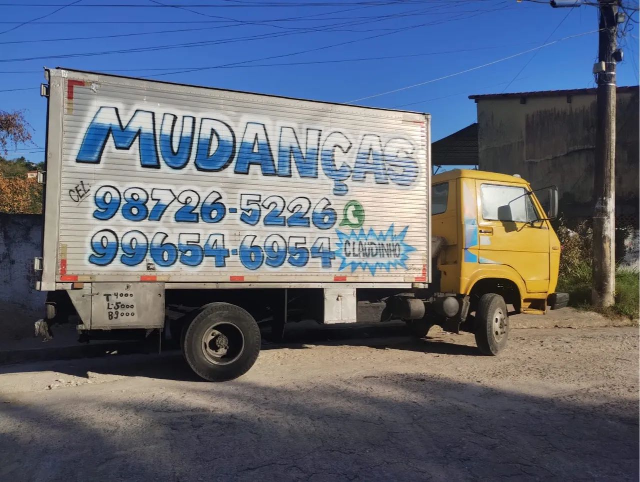 Caminhão Baú para Mudanças