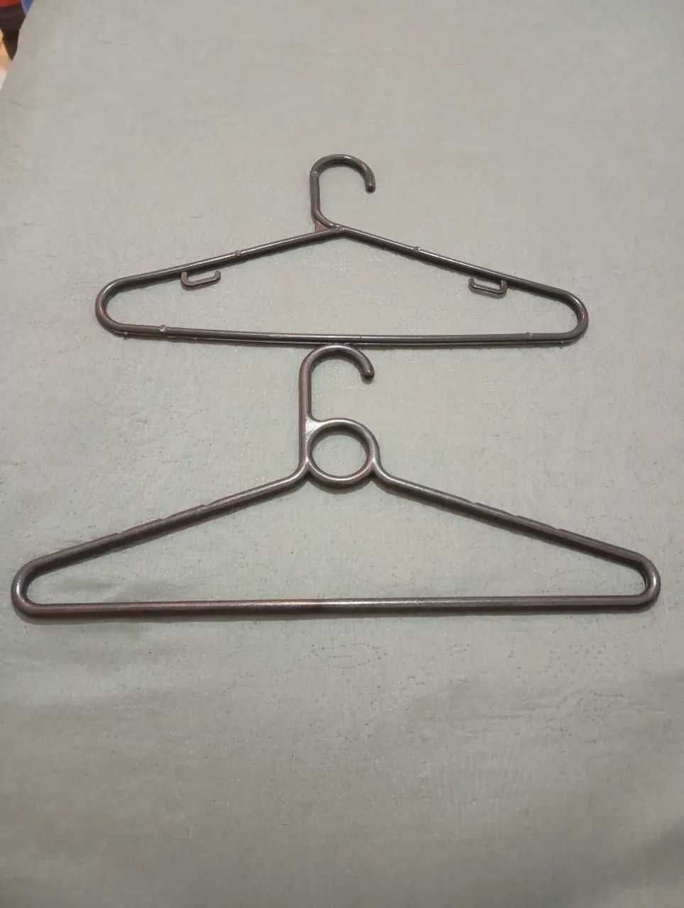 Cabides de plástico transparente para bebê - Foto 5