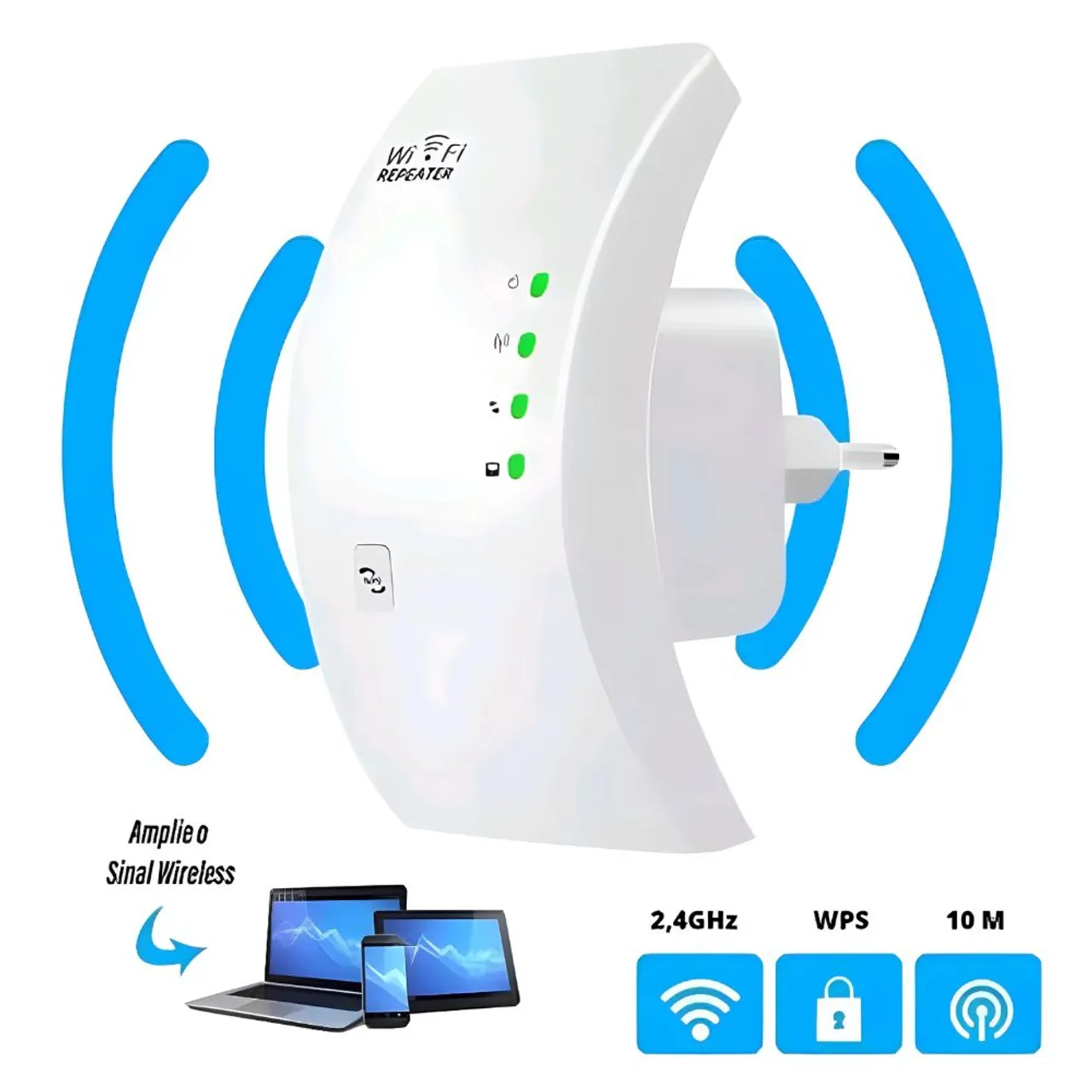Repetidor de Sinal Wi-Fi - Expanda sua Rede!