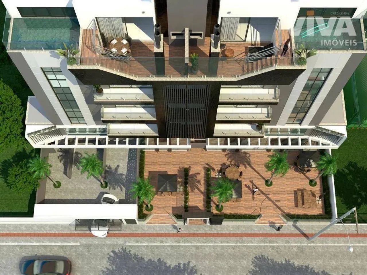 Cobertura com 4 dormitórios à venda, 369 m² por R$ 20.329.824,31 - Praia Brava - Itajaí/SC - Foto 3