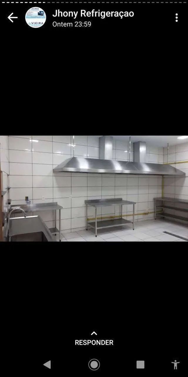 Coifa aço inox sob medida - Foto 5