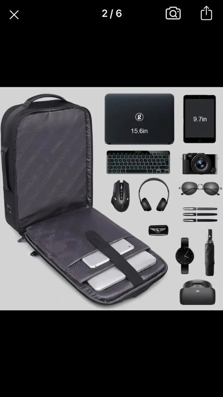 Mochila Executiva Bange - Foto 5