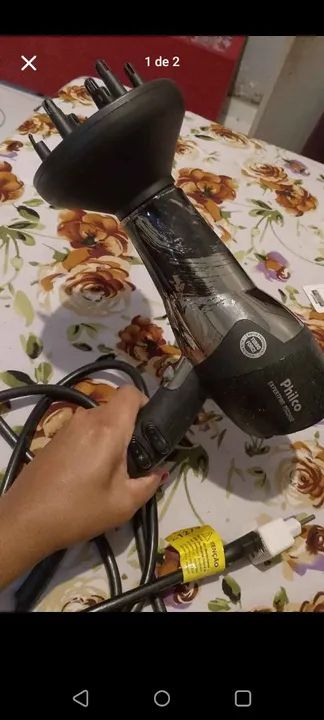 Secador de Cabelo Philco - 2200W - Preto