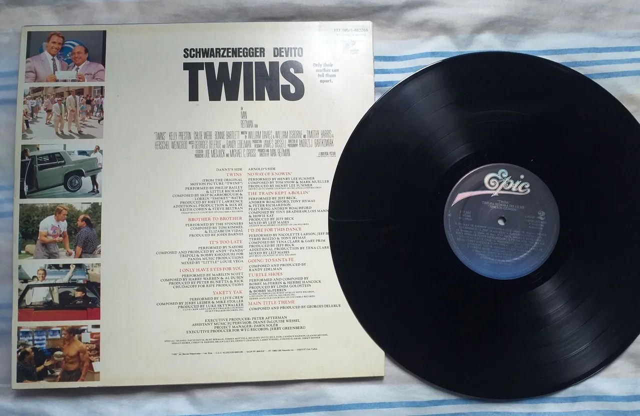 LP Irmãos Gêmeos - Trilha sonora do Filme  - Foto 2