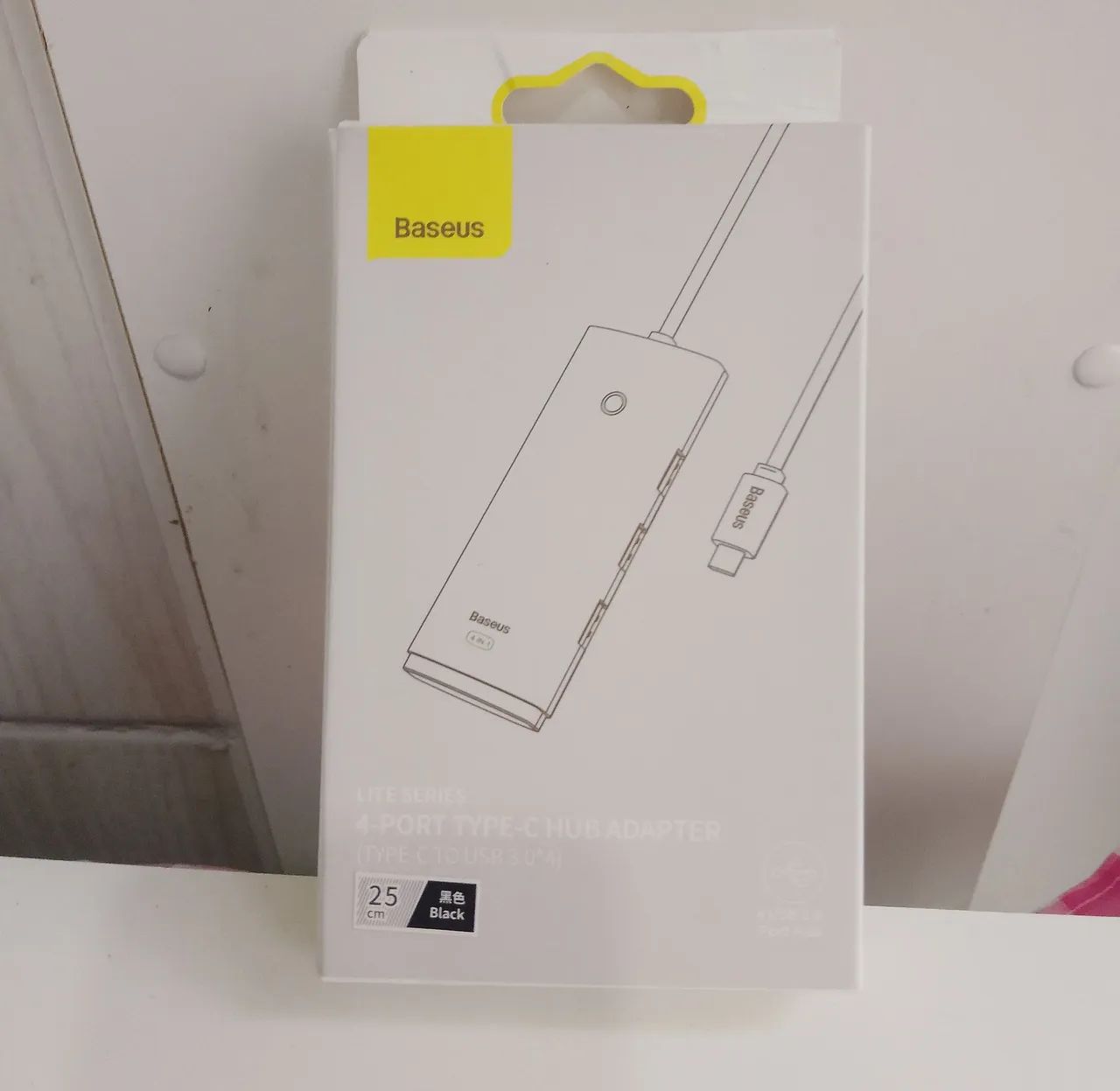Baseus hub Dock station 4x1 tipo C USB 3.0 divisor 4 portas - Foto 5