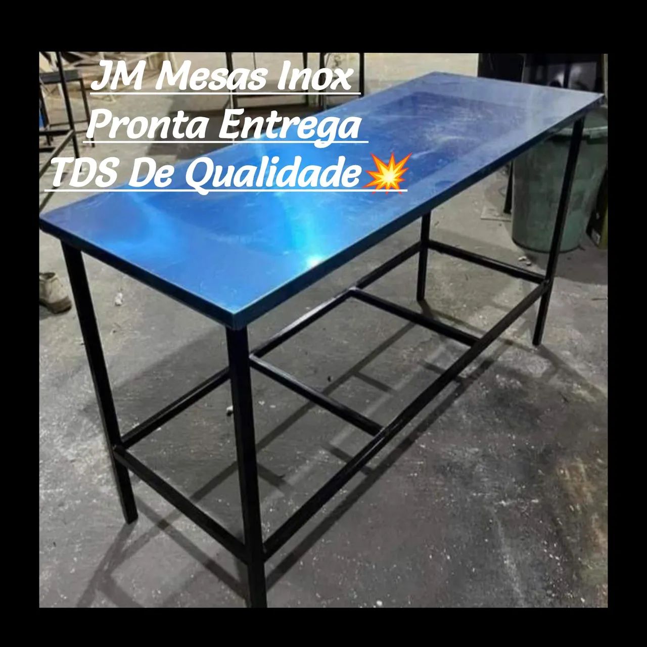 Mesa Inox pronta entrega bancada-  Mesas - Foto 4