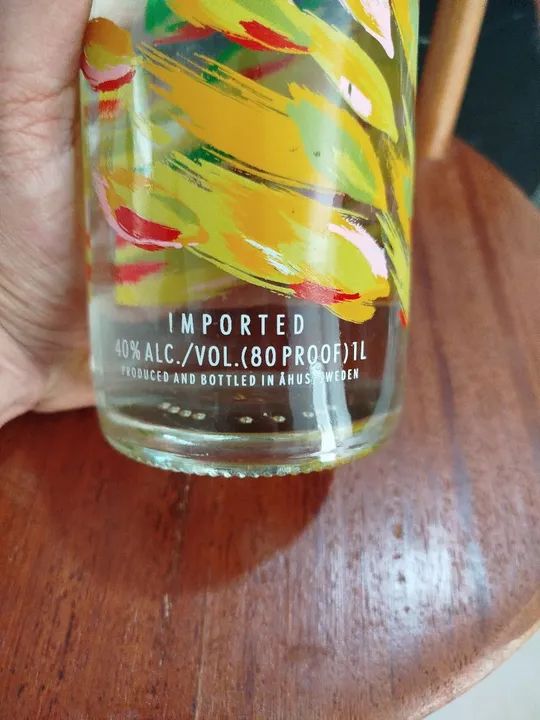 Kit 3 Garrafas Absolut Vodka - Mango, Raspberry e Vodka - Foto 3