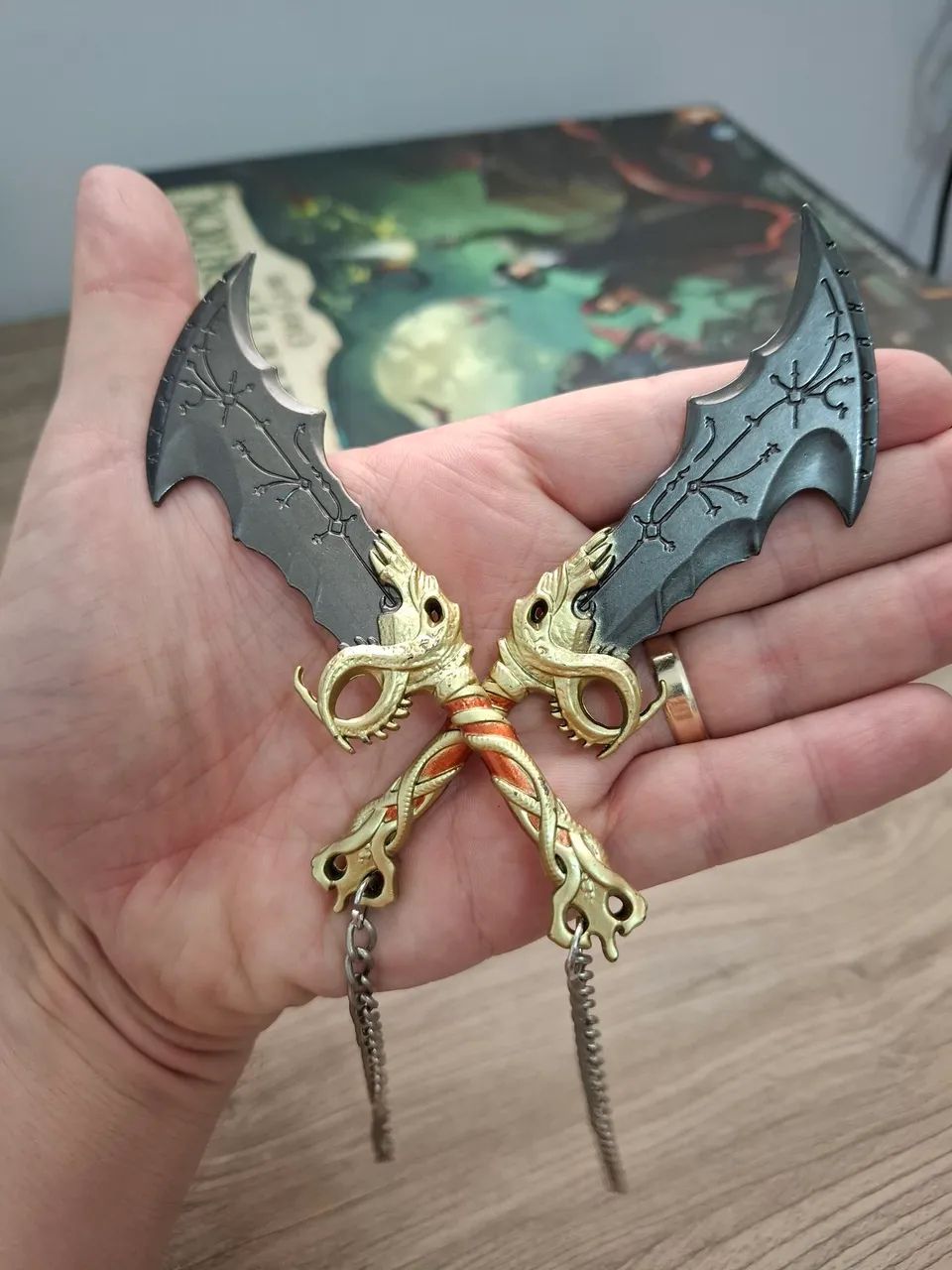 Lâminas do Caos - Armas icônicas. 100% metal