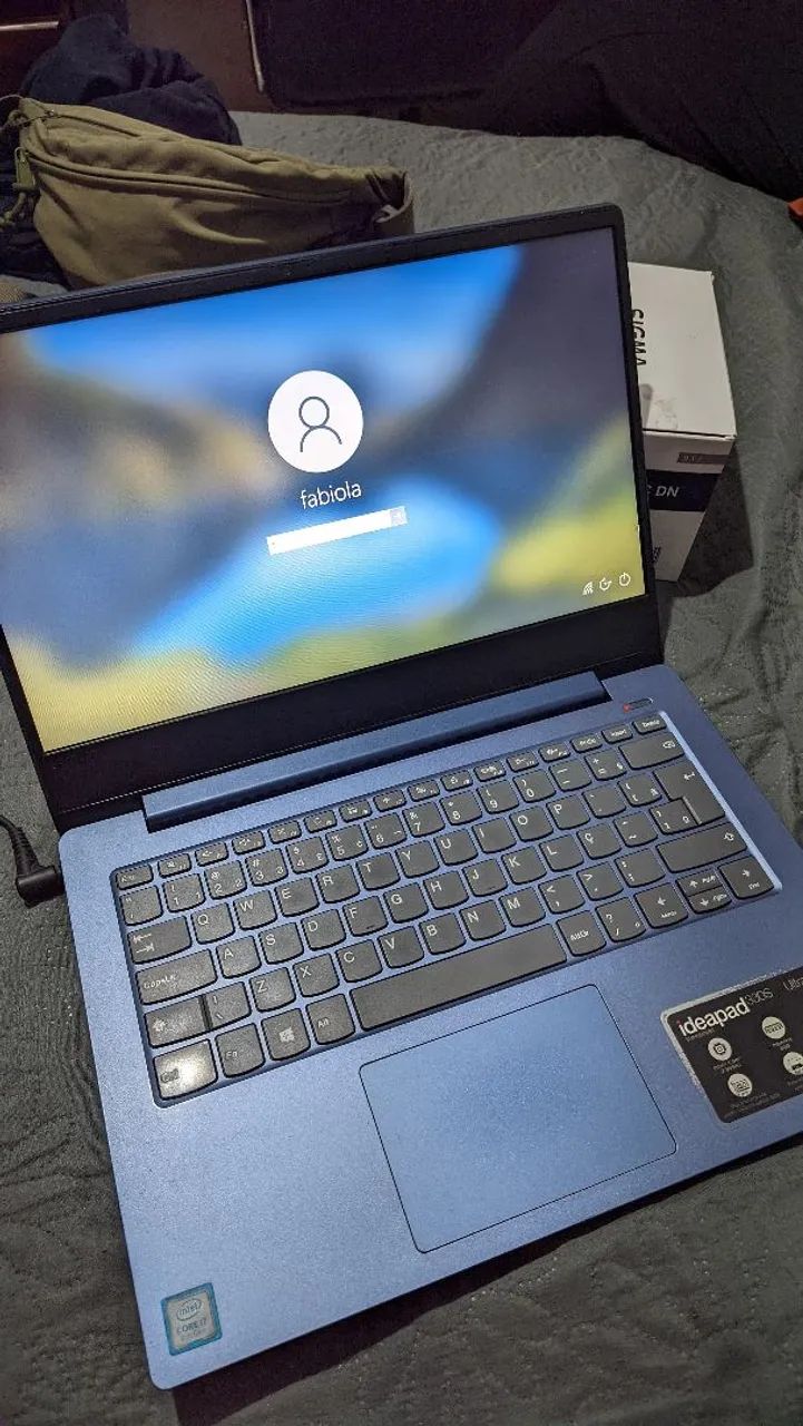 Notebook Ideapad Lenovo Ultrafino i7 