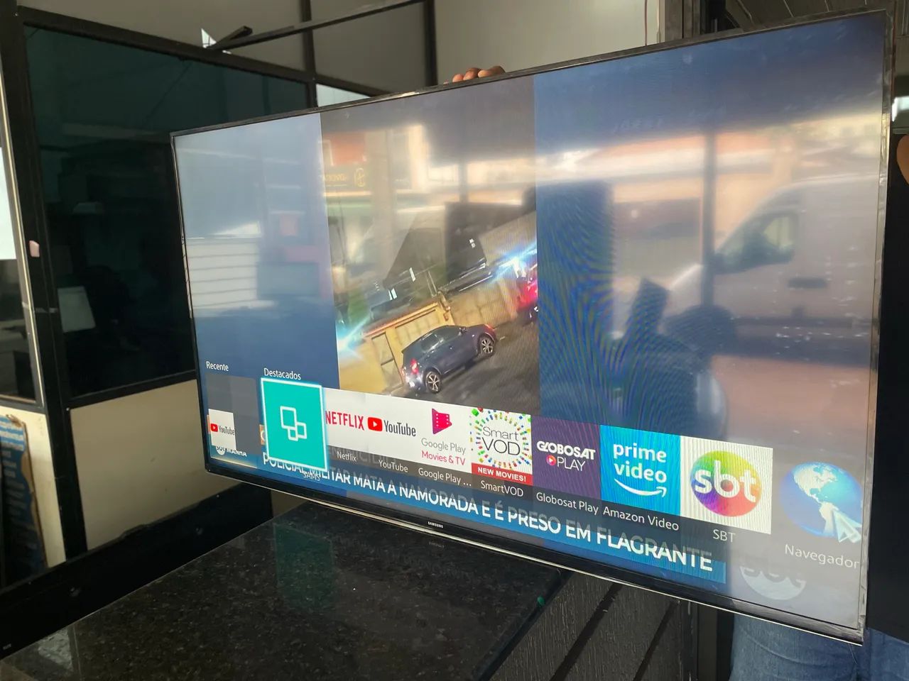 Smart tv 55 polegadas samsung