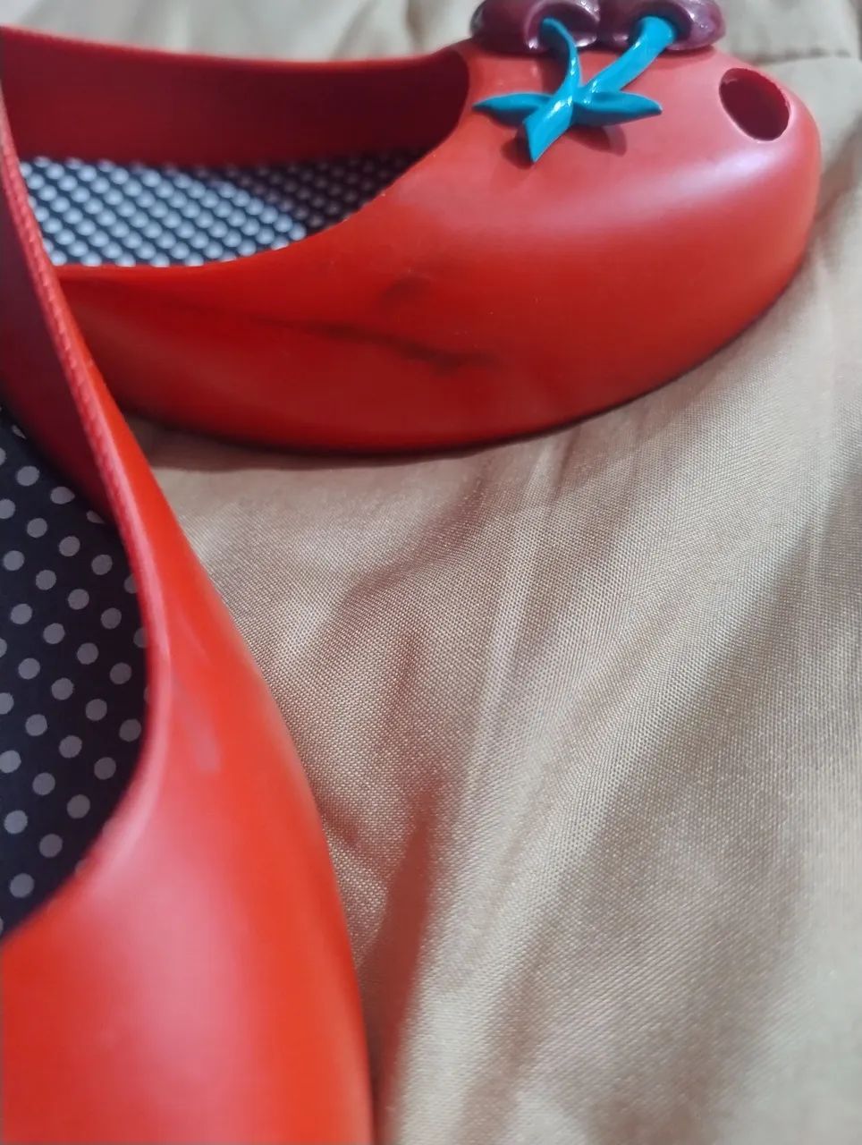 Sapatilha Melissa Ultra girl Cherry Vermelha - Foto 3