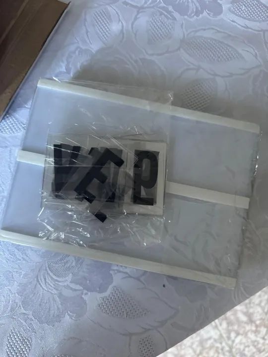 Painel Luminoso Le Letreiro Led com 60 Peças 21x15x4cm - Foto 4