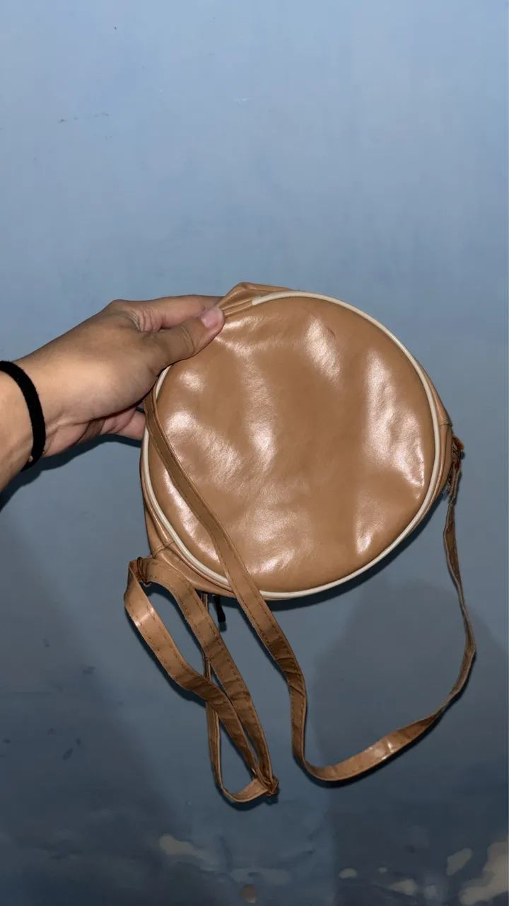 bolsa de lado bege - Foto 2