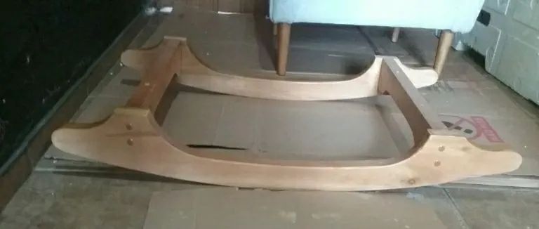 Poltrona Amamentação  - Tecido em Linho - Foto 4