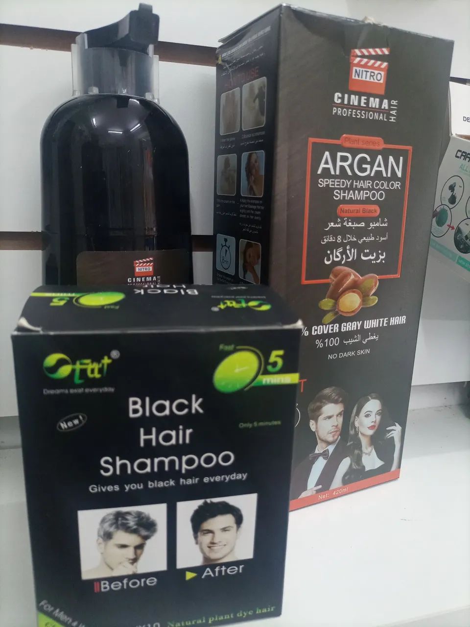 SHAMPOO ESCURECEDOR DE CABELOS GRISALHOS, TRANSFORME EM 5 MINUTOS, EXCELENTE DURABILIDADE.