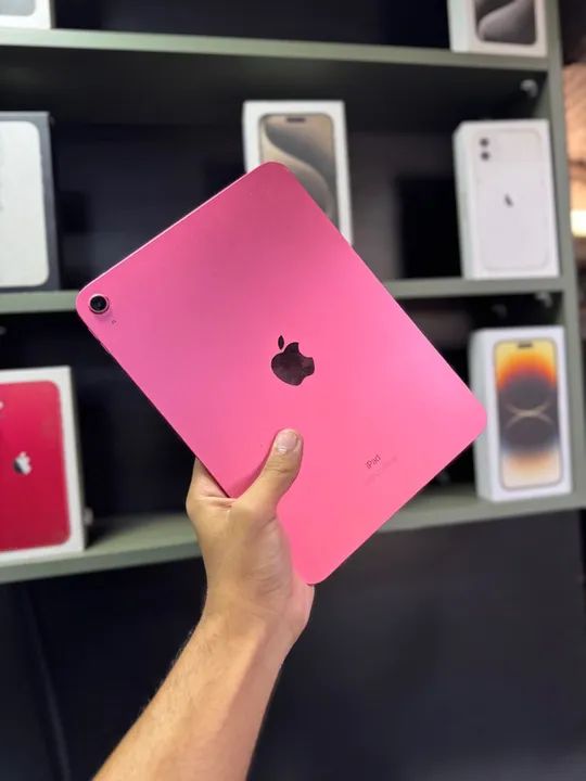 IPAD 10 64 gb Rosa - Seminovo 