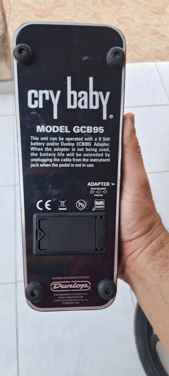 Pedal Cry Baby Wah Wah - Foto 5