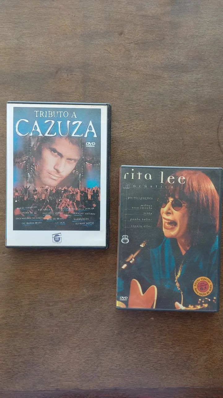 DVD Tributo a Cazuza / Rita Lee Acústico