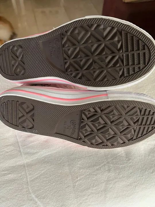 Tênis Converse All Star Rosa 33 - Foto 2