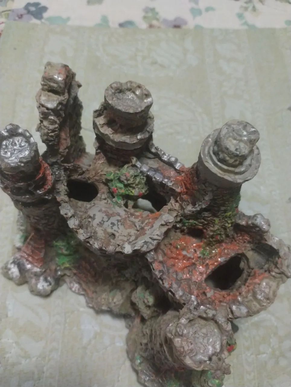 Enfeite aquário castelinho  - Foto 3